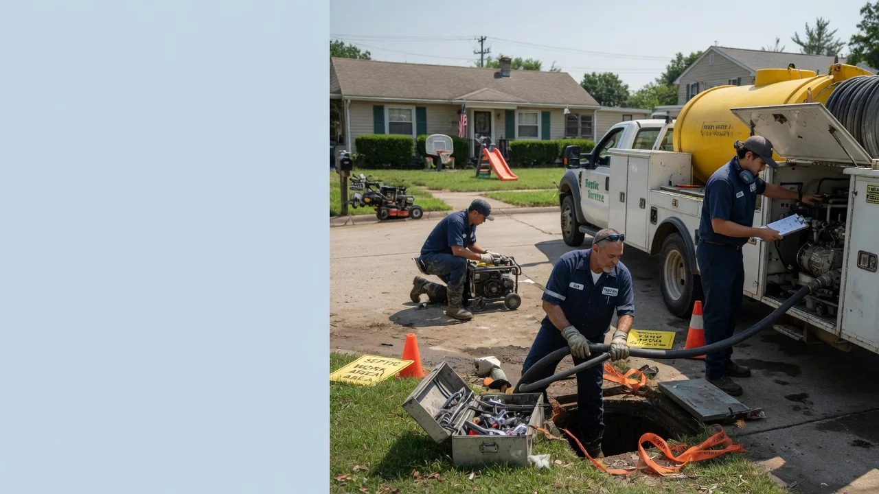 Septic Tank Pumping in Sarah, MS near me